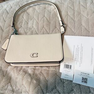 Sold Coach Off-White Shoulder Bag